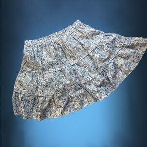 Blue Paisley Women's Skirt